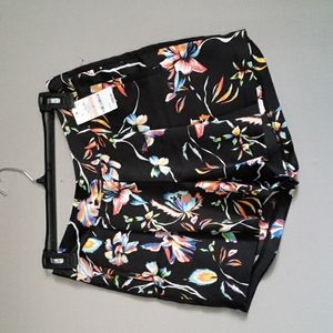 Bar III Silky Floral Shorts